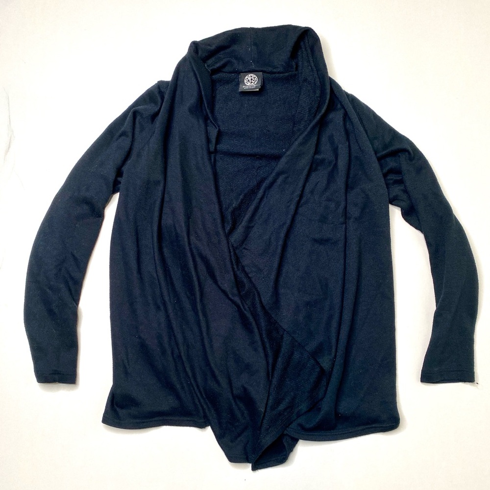 Bobeau Women's Black Sweater cardigan size small